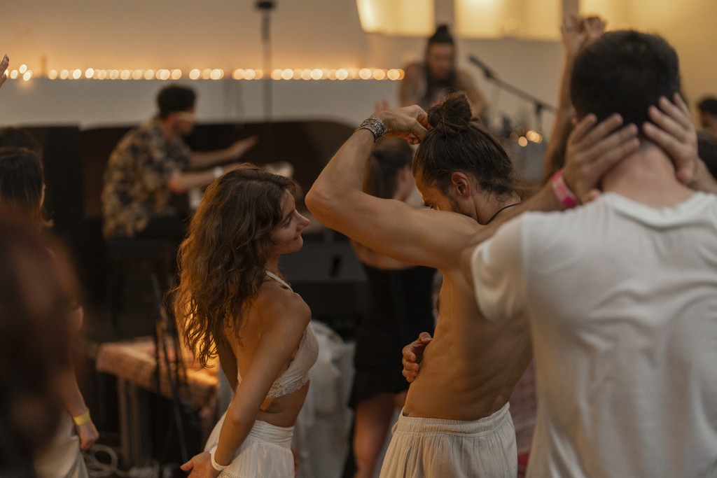 DOMA village courtyard and gathering spaces